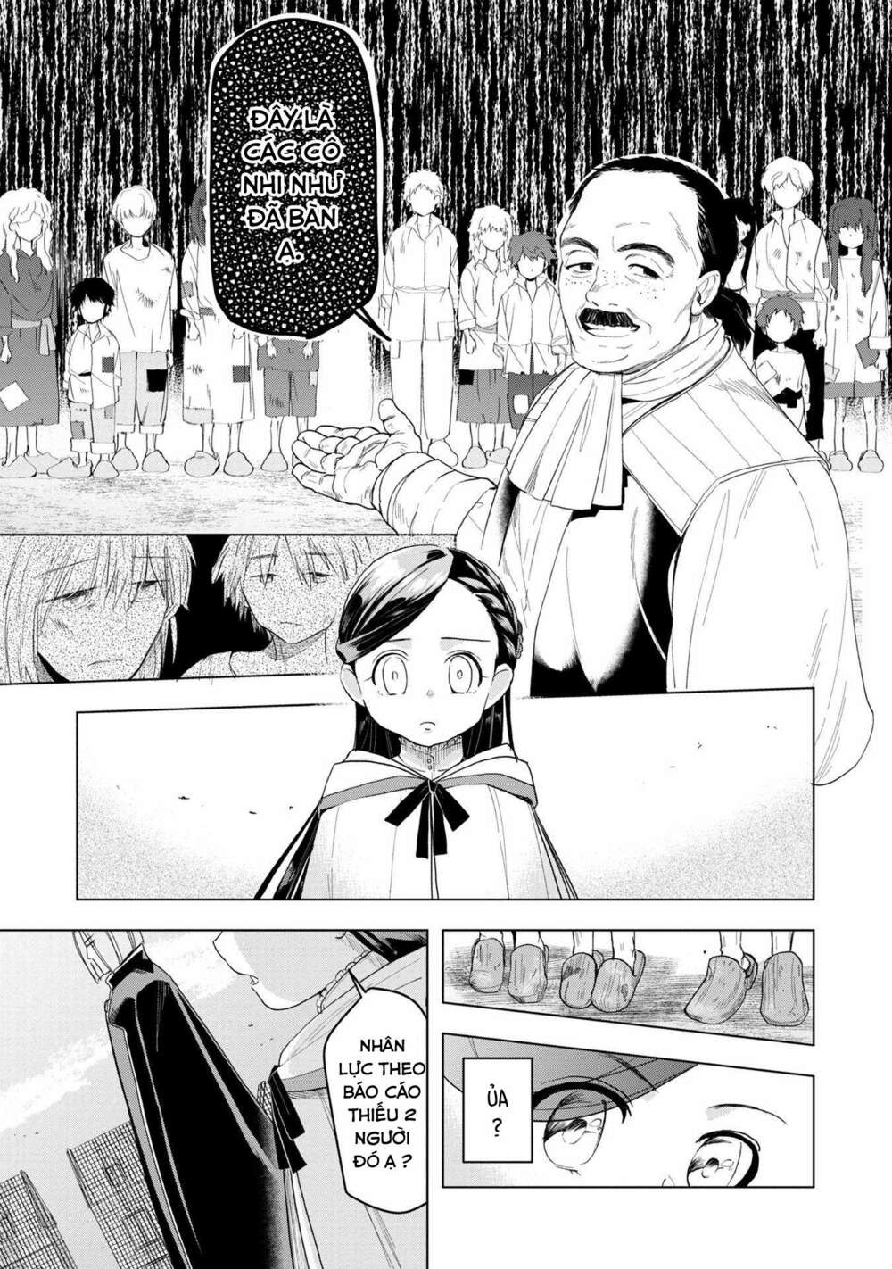 honzuki no gekokujou : dai 3-bu ryouchi ni hon o hirogeyou ! chapter 24: các cô nhi ở hasse - Trang 2