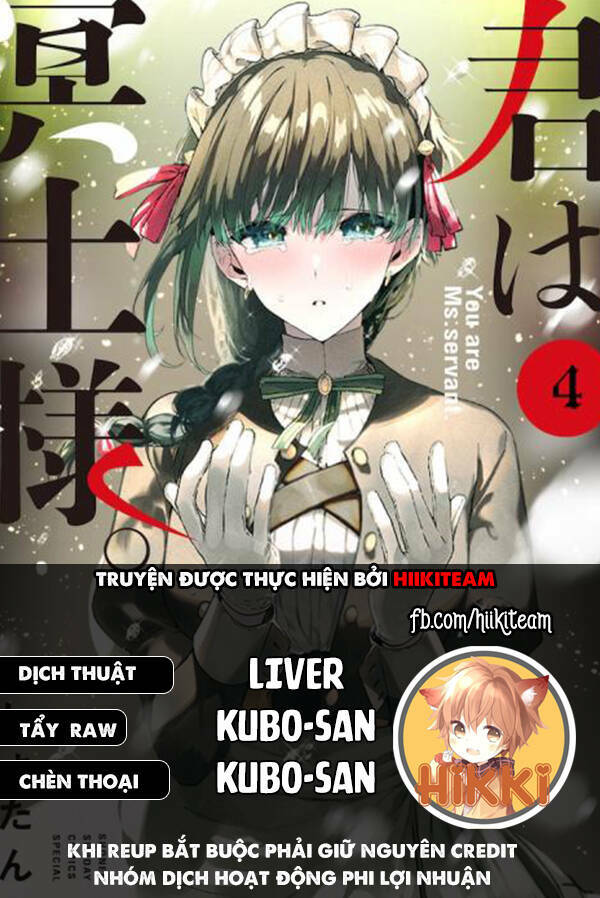 kimi wa meido-sama chapter 34 - Next chương 35